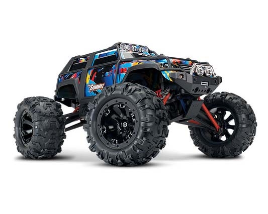 Traxxas Summit: 1/16 Scale 4WD Electric Extreme Terrain Monster,  TRA720545RNR