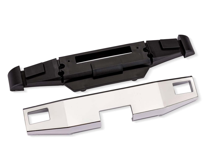 X-Truck BIGFOOT #8 4X4 Chrome Front Bumper w/ Support Part Number:  7686