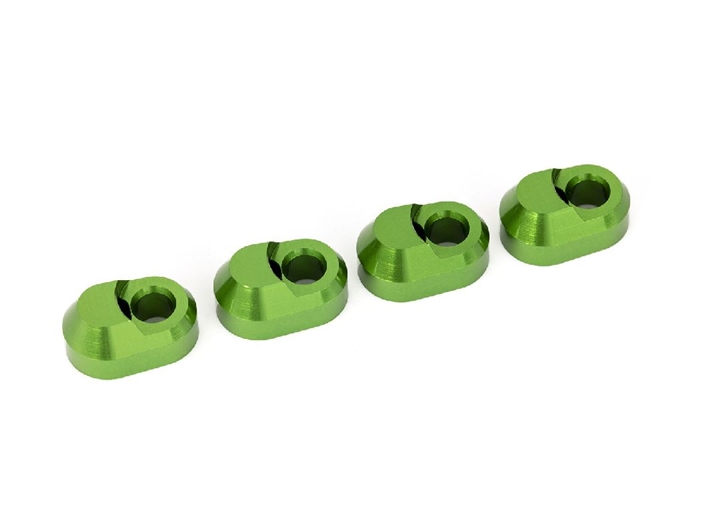 Traxxas Suspension Pin Retainer 6061-T6 Aluminum (Green) (4) TRA7743-GRN