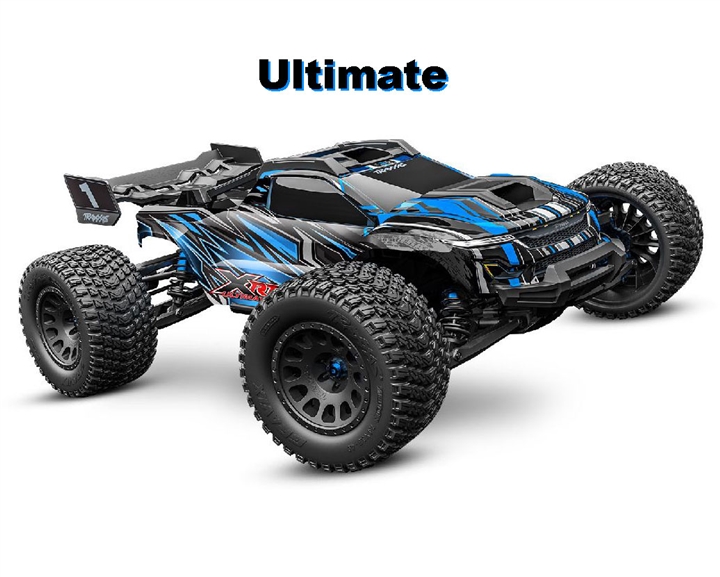 Traxxas X-Truck X-Maxx Race Truck (XRT) Ultimate 4x4 RTR - Blue - TRA78097-4BLUE