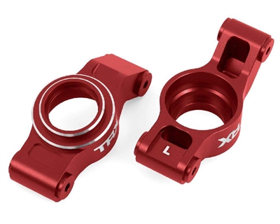 Traxxas Carriers Stub AxLe (Red 6061-T6 Aluminum) (L&R) TRA7852-RED