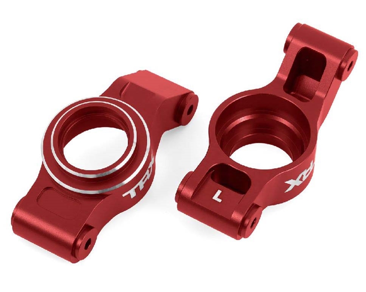 Traxxas Carriers Stub AxLe (Red 6061-T6 Aluminum) (L&R) TRA7852-RED