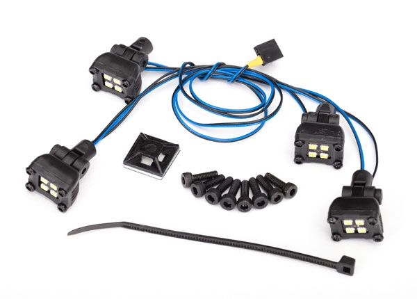 Traxxas LED expedition rack scene light kit (fits #8111 body, requires 8028 power supply) TRA8086