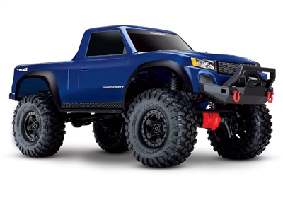 Traxxas 82024-4 TRX-4 Sport 1/10 Scale 4X4 Trail Truck - Blue,