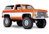 USED Traxxas TRX4 79 Chevy Blazer 1/10 Crawler, Orange, TRA820764