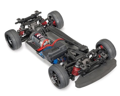 Traxxas 4-Tec 2.0 1/10 Brushed RTR Touring Car Chassis (NO Body) w/TQ 2.4GHz Radio, TRA830244