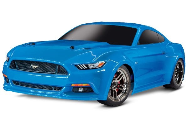 Traxxas Ford Mustang GT 1/10 Scale AWD Supercar - Grabber Blue, TRA83044-4BLUEX