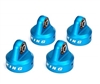 Traxxas Shock caps, aluminum (blue-anodized), King Shocks (4) TRA8457