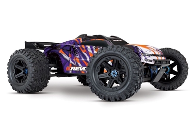 Traxxas E-Revo VXL 2.0 RTR 4WD Electric Monster Truck (Purple) TRA860864