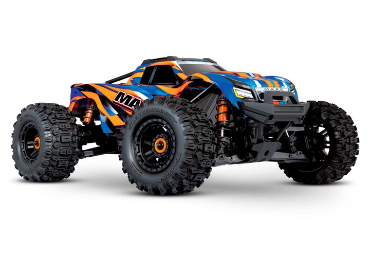 Traxxas Maxx 4S V2 Brushless Monster Truck w/ WideMaxx - Orange