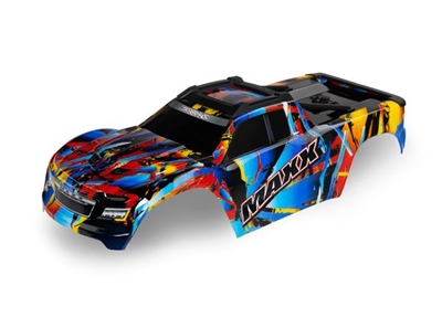 Traxxas Body, Maxx V2, Rock n' Roll (painted, decals applied) TRA8931