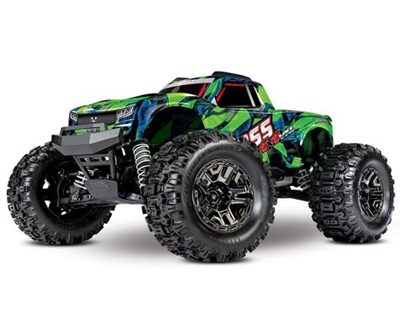 Traxxas Hoss 4X4 VXL - Green 1/10 Scale 4WD Brushless TRA900764