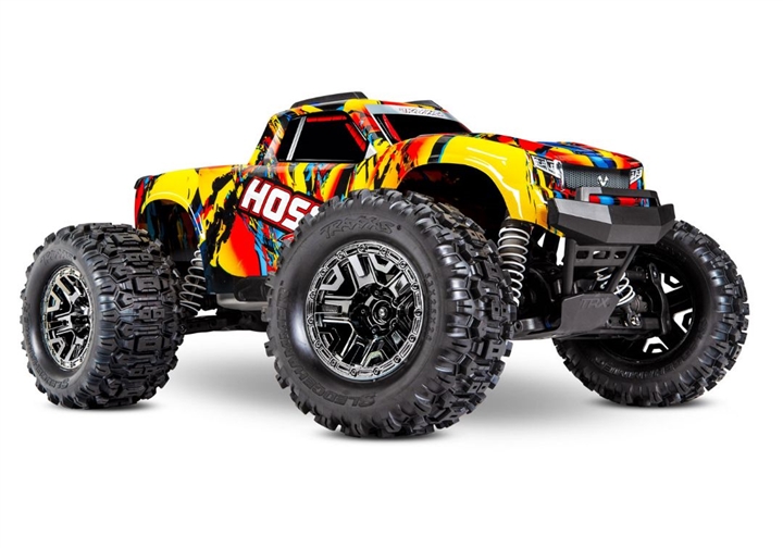 Traxxas Hoss 4X4 VXL - Solar Flare 1/10 Scale 4WD Brushless - TRA900764