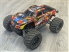 USED Traxxas Hoss 4X4 VXL - Solar Flare 1/10 Scale 4WD Brushless - TRA900764