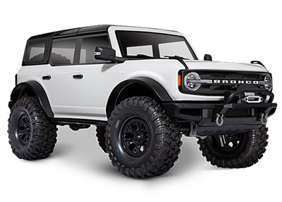 Traxxas TRX-4 Scale & Trail 2021 Ford Bronco 1/10 Crawler White - TRA92076-4WHITE