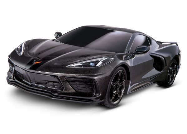 Traxxas 4-TEC 3.0 Chevrolet Corvette Stingray: 1/10 AWD Supercar - Black - TRA930544