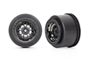 Traxxas Wheels, Weld black chrome (rear) (2)