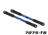 Traxxas Camber Links, Rear, Sledge - Blue-Anodized - TRA9548X