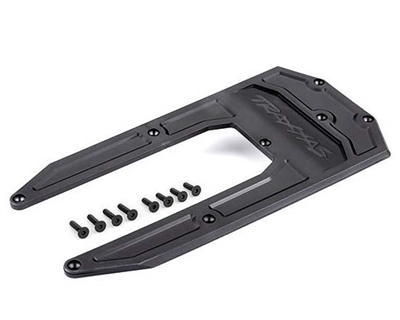 Traxxas Skidplate, Chassis, Black (Fits Sledge) TRA9623