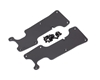 Traxxas Suspension arm covers, black, rear (left and right)/ 2.5 - TRA9634