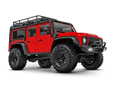 Traxxas TRX-4M Land Rover Defender 1/18 RTR Trail Truck, Red, TRA97054-1RED