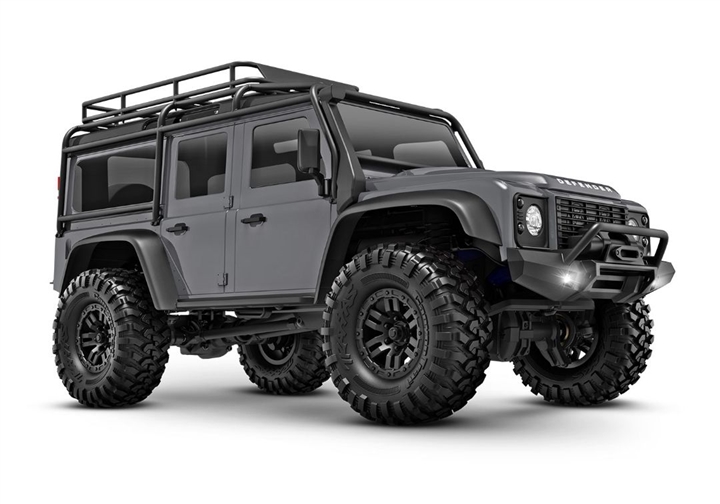 Traxxas TRX-4M Land Rover Defender 1/18 RTR Trail Truck, Silver, TRA97054-1SILVER