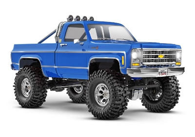 Traxxas 1/18 TRX-4M Chevrolet K10 High Trail Truck - Blue - TRA97064-1