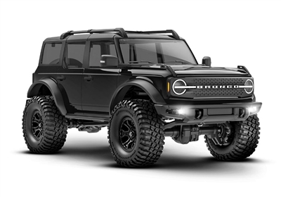 Traxxas TRX-4M Ford Bronco 1/18 RTR 4X4 Trail Truck, Black, TRA97074-1BLACK