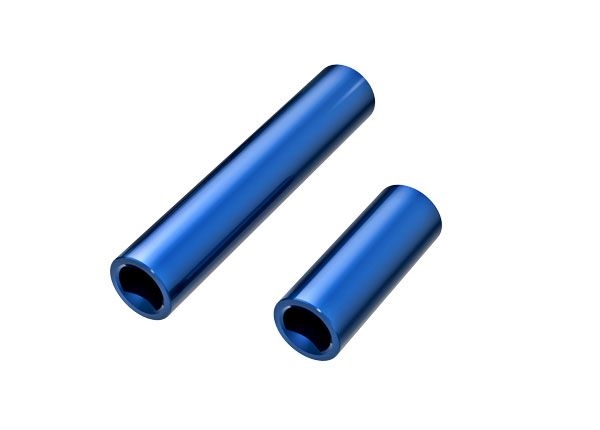 Traxxas Driveshafts, Center, Female, Aluminum (Blue-Anodized) TRA9752-BLUE