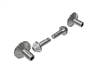 Traxxas Gears, Axle (Metal, Front & Rear) TRA9779