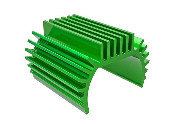 Traxxas Heat Sink, Titan 87T Motor (6061-T6 Aluminum, Green) TRA9793-GRN