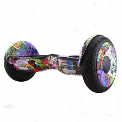 10" Hoverboard With Bluetooth Speaker & LED Light