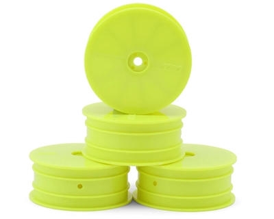 TZO Tires 4WD 2.2" Front Wheels (Yellow) (4) TZO-4WD-FW-Y