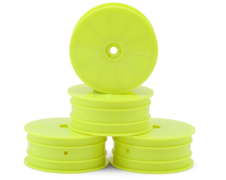 TZO Tires 4WD 2.2" Front Wheels (Yellow) (4) TZO-4WD-FW-Y