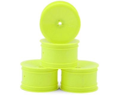 TZO Tires 2.2" 1/10 Buggy Rear Wheels (Yellow) (4) TZO-RWD-RW-Y