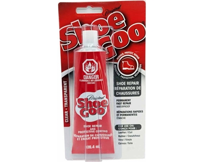 Shoe GOO 110035 Shoe Repair Adhesive, Gel, Liquid, Clear, 109.4 mL