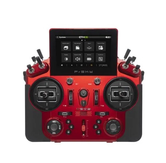 FrSky Ethos Tandem X20S Transmitter with Built-in 900M/2.4G Dual-Band Internal RF Module, Red