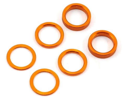 XRAY Aluminum Shim Set (0.5mm, 1.0mm, 2.0mm) (Orange) 375090-O