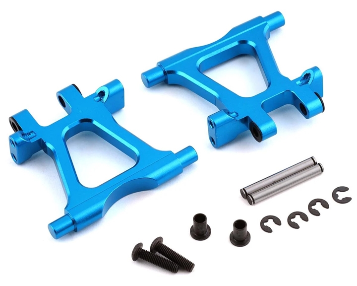 Yeah Racing Tamiya TT-02 Aluminum Rear Lower Suspension Arms (Blue) (2) YEA-TT02-002BU