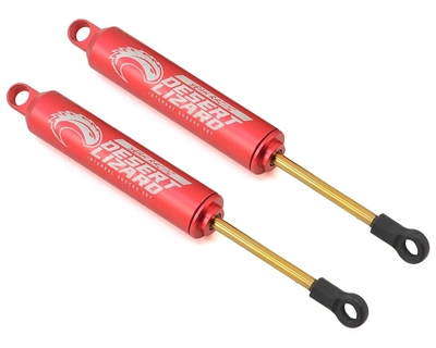 Yeah Racing 120mm Desert Lizard Two Stage Internal Spring Shock (2) (Red) YEA-DDL-120RD