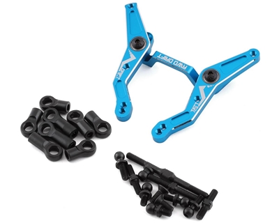 Yeah Racing Tamiya TT-02 RWD Aluminum Steering Rack (Blue) YEA-TATT-014BU