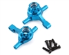 Yeah Racing Tamiya TT-02 Aluminum Steering Knuckle Set (Blue) (2) YEA-TT02-006BU