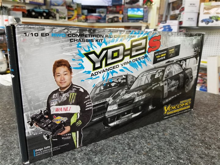 Yokomo YD-2S 1 10 2WD RWD Drift Car Kit w YG-302 Steering Gyro YOKDP-YD2SG