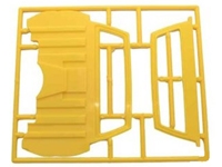 Rc4wd Mojave Cab Back Panels Tree (Yellow)