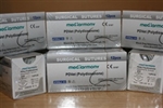 PDVet<SUP>TM</SUP> (PDO) size 0  box of 12 suture packets 26mm 3/8 reverse cutting needle, Monofilamant Absorbable