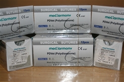 PDCat<SUP>TM</SUP> 45cm length size 4-0  box of 12 suture packets 22mm reverse cutting needle, Monofilament Absorbable