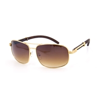 Aloyse Polarized Aviator Sunglasses For Men Women Metal Frame UV Protection Classic Sun Glasses