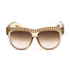 Crystal Oversized Sunglasses For Women Sparkling Square Brand Designer