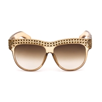 Crystal Oversized Sunglasses For Women Sparkling Square Brand Designer