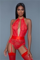 2016 Ophelia Bodysuit Red